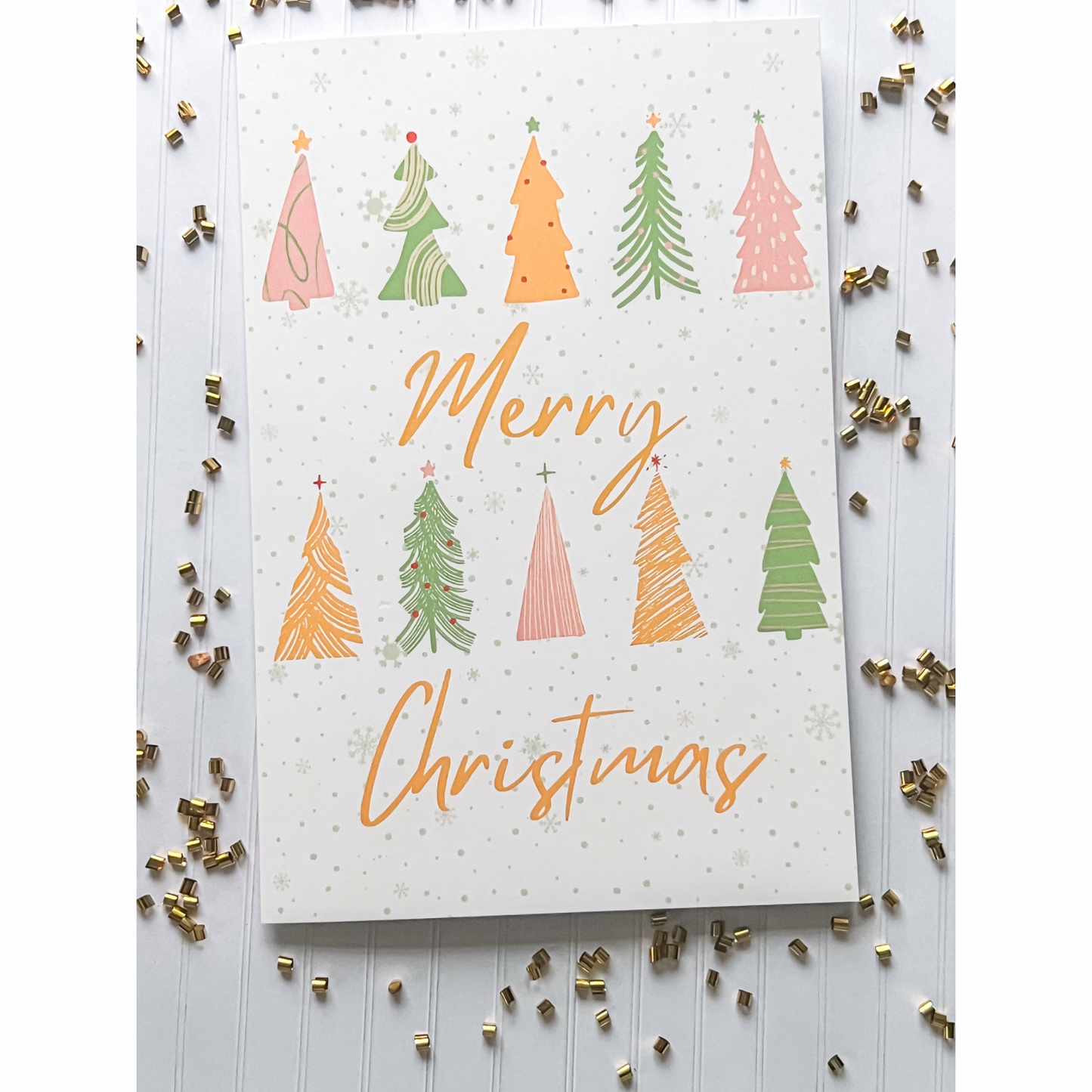 Whimsical Christmas Trees Card