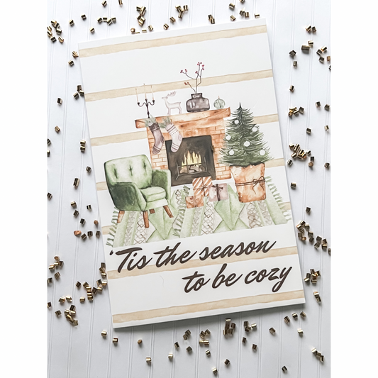 ‘This The Season To Be Cozy Christmas Card